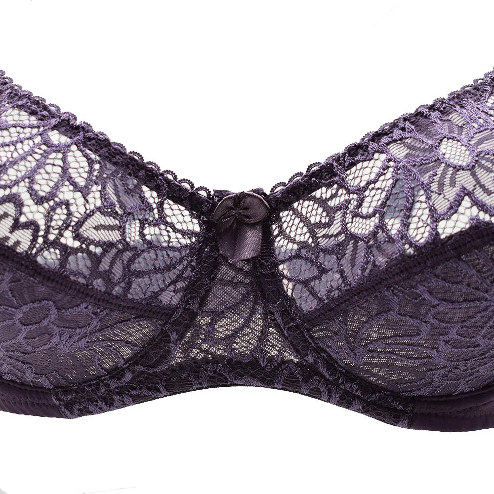 Bras For Women Lace Bra Large Plus Size Ladies Sexy Underwear Bralette Lingerie Tops 34-44  B C D DD E F Cup