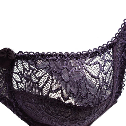 Bras For Women Lace Bra Large Plus Size Ladies Sexy Underwear Bralette Lingerie Tops 34-44  B C D DD E F Cup