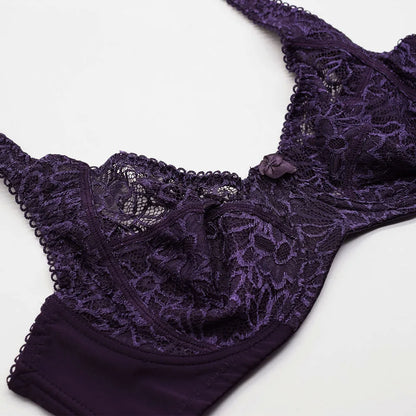 Bras For Women Lace Bra Large Plus Size Ladies Sexy Underwear Bralette Lingerie Tops 34-44  B C D DD E F Cup