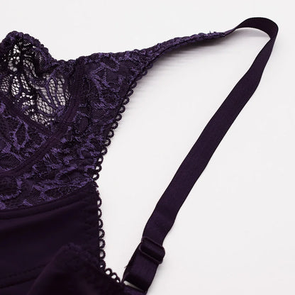 Bras For Women Lace Bra Large Plus Size Ladies Sexy Underwear Bralette Lingerie Tops 34-44  B C D DD E F Cup