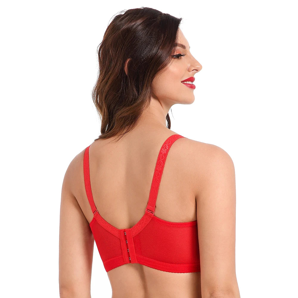 Bras for Women's Bra Plus Big Large Size Super Push Up Bralette Lace Intimates Sexy Lingerie Undrwear Underwire E Hot