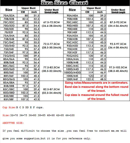 Bras For Women Lace Bra Large Plus Size Ladies Sexy Underwear Bralette Lingerie Tops 34-44  B C D DD E F Cup