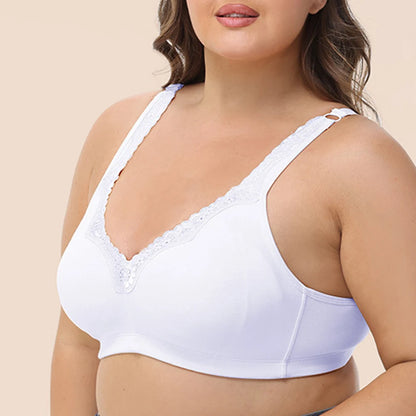Bras For Women Wireless Full Coverage Brasieres Support Lingerie T-shirt Bra BH Tops Plus Size B C D DD E F G Cup