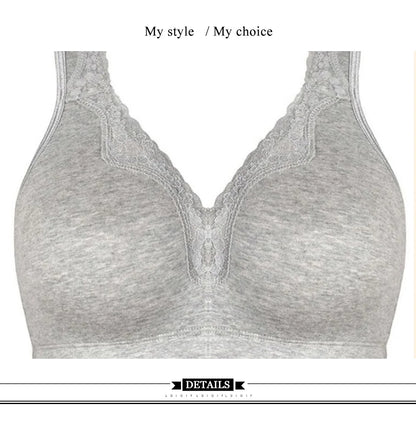 Bras For Women Wireless Full Coverage Brasieres Support Lingerie T-shirt Bra BH Tops Plus Size B C D DD E F G Cup