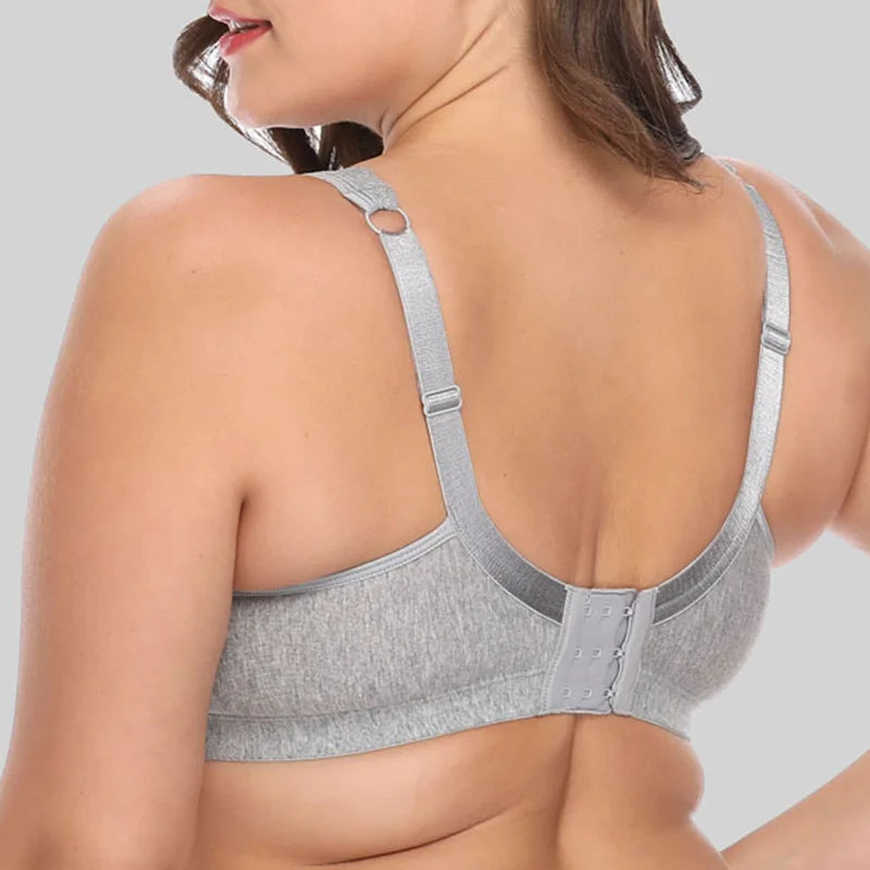 Bras For Women Wireless Full Coverage Brasieres Support Lingerie T-shirt Bra BH Tops Plus Size B C D DD E F G Cup