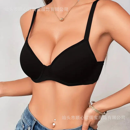 Bras For Women Push Up Bra Back Closure B C D Cup Sexy Underwear Women Brassiere Lingerie Adjustable Strap Bralette