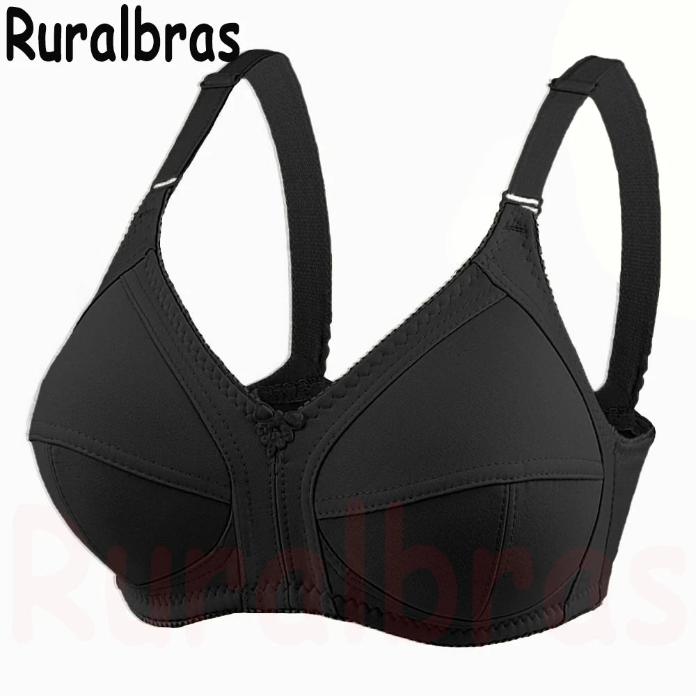 Sexy Women's Bras Wireless Full Coverage D/E/F for Plus Size Non Padded Comfort Soft Bra Minimizer Top Female Lingerie