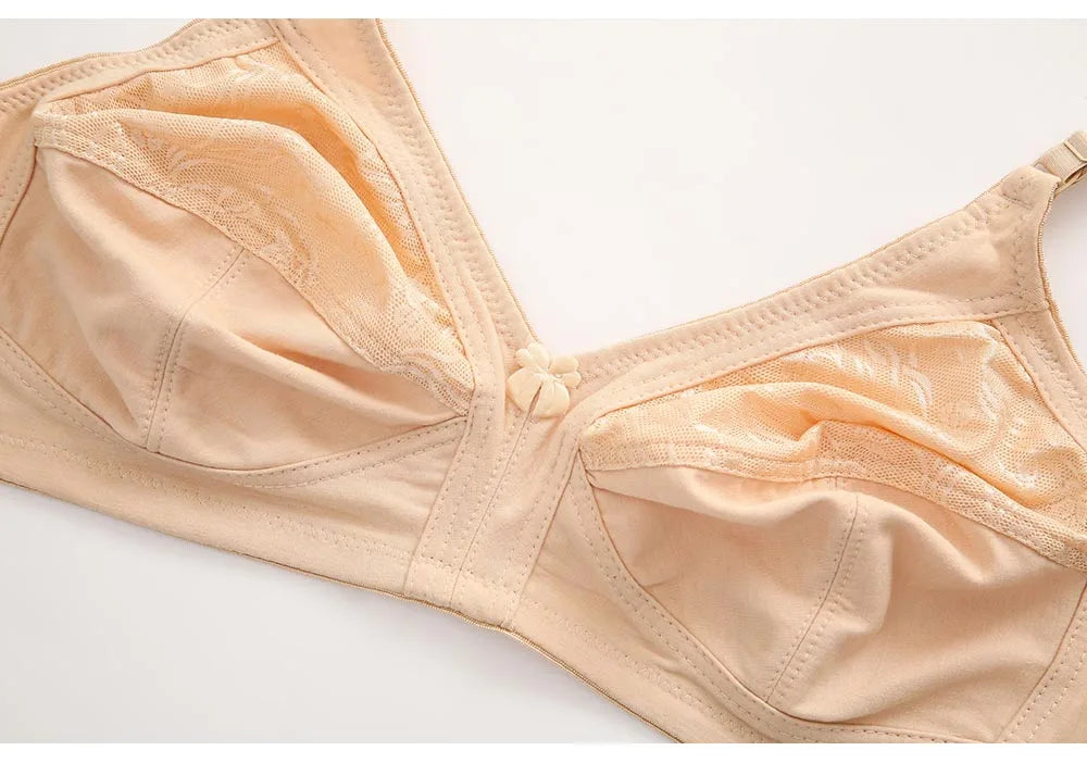 Sexy Women's Bras Wireless Full Coverage D/E/F for Plus Size Non Padded Comfort Soft Bra Minimizer Top Female Lingerie