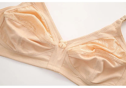 Sexy Women's Bras Wireless Full Coverage D/E/F for Plus Size Non Padded Comfort Soft Bra Minimizer Top Female Lingerie