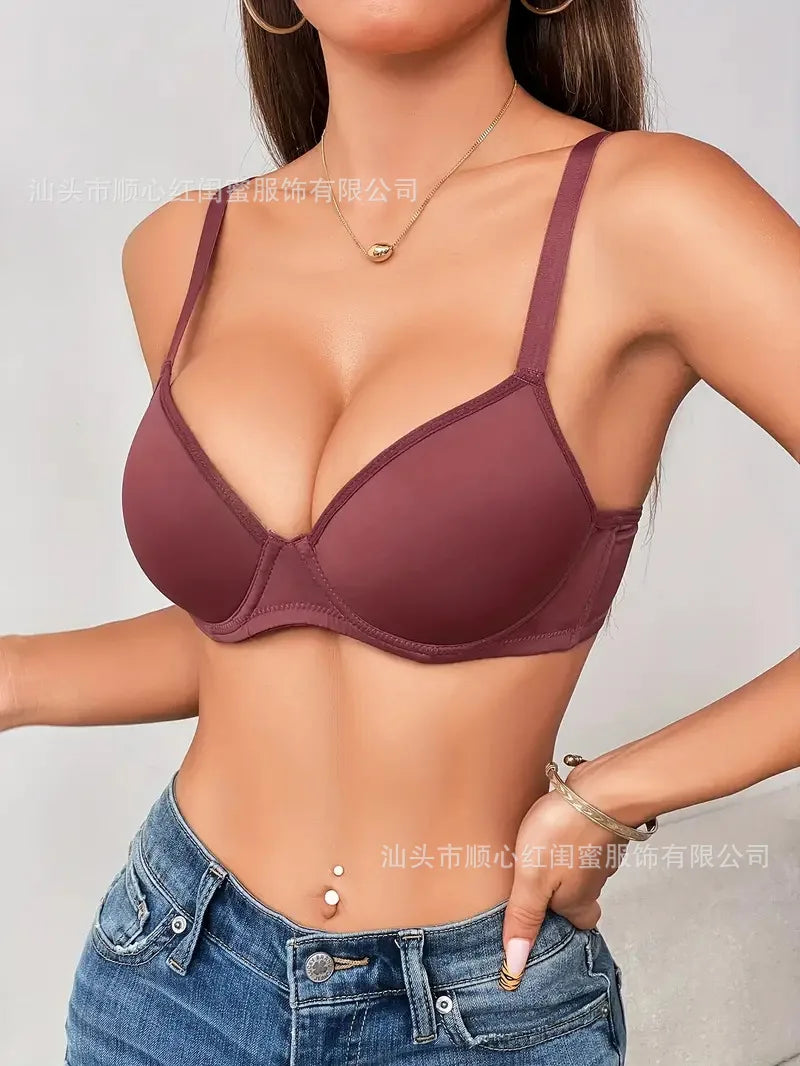 Bras For Women Push Up Bra Back Closure B C D Cup Sexy Underwear Women Brassiere Lingerie Adjustable Strap Bralette