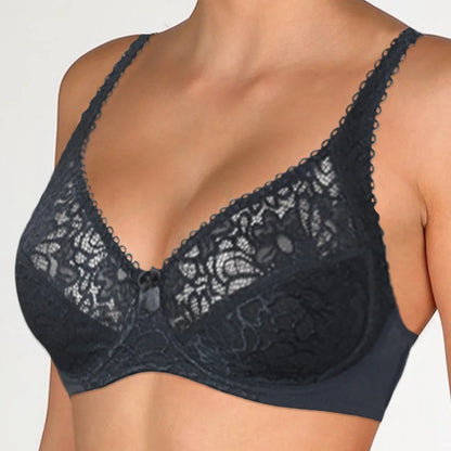 Bras For Women Lace Bra Large Plus Size Ladies Sexy Underwear Bralette Lingerie Tops 34-44  B C D DD E F Cup