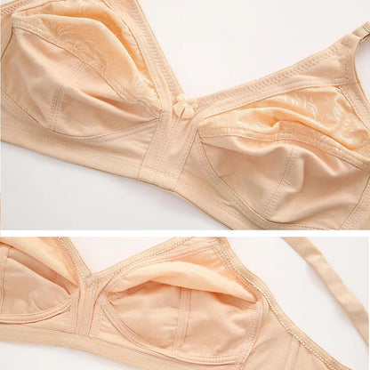 Sexy Women's Bras Wireless Full Coverage D/E/F for Plus Size Non Padded Comfort Soft Bra Minimizer Top Female Lingerie