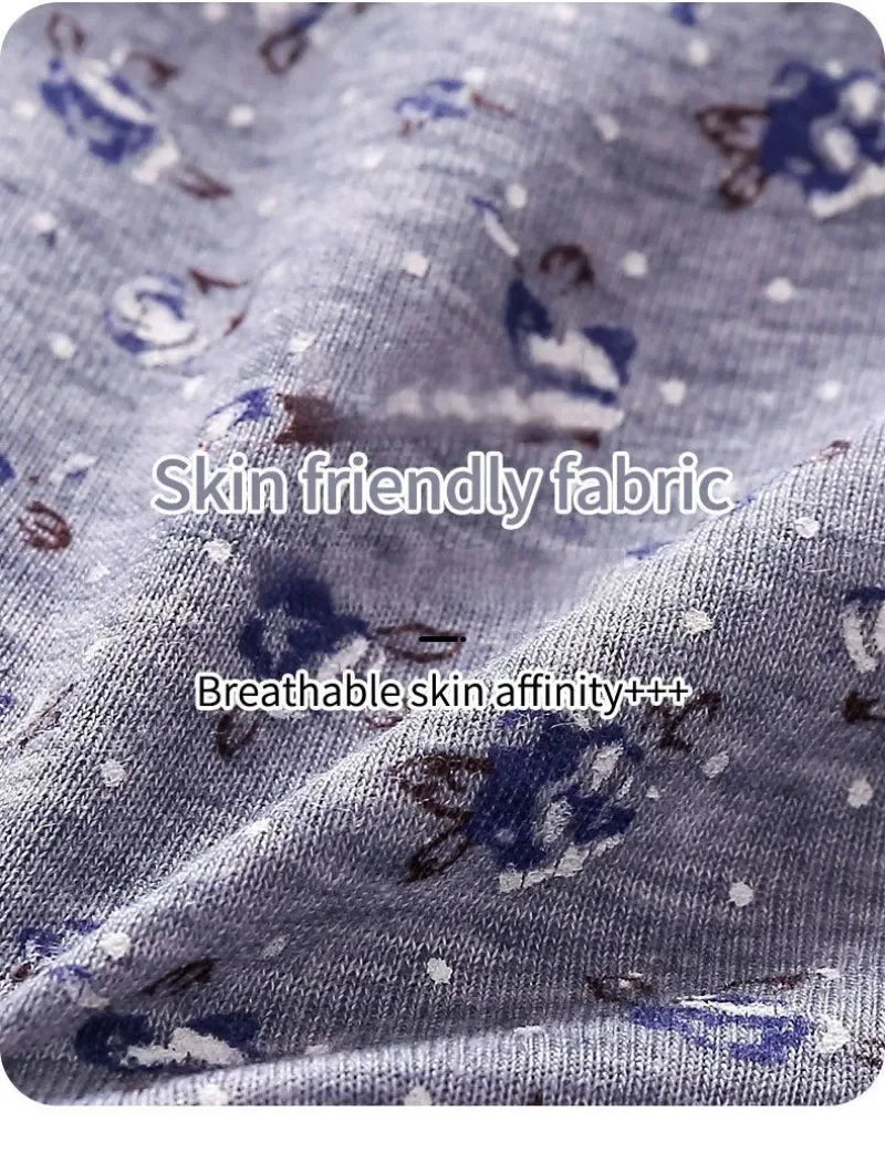 Bras for Women Comfortable Breathable Tops No Steel Ring Printed Bra Push Up Bra Gathering Large Size CD Cup Lingerie Brassiere