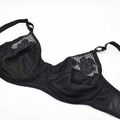 Bras For Women Embroidery Underwire  Sexy Bra Female Underwear Bralette Lingerie BH Top A B C D Cup