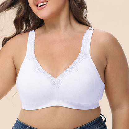 Bras For Women Wireless Full Coverage Brasieres Support Lingerie T-shirt Bra BH Tops Plus Size B C D DD E F G Cup