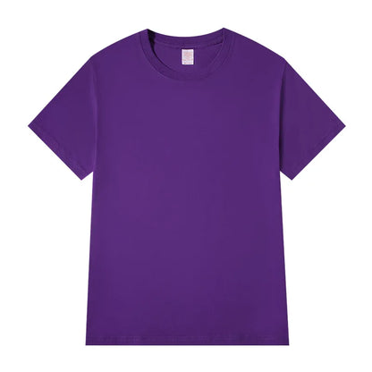 Women T-shirts 2025 Tops Solid Short Sleeve Loose O-neck  Cotton Casual Ladies Shirts Harajuku Korean Summer Woman Tshirts