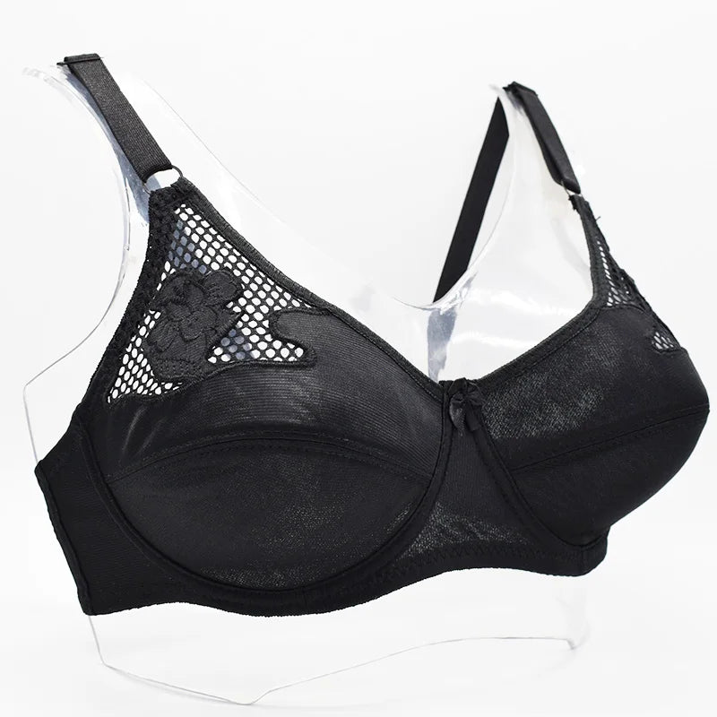 Bras For Women Embroidery Underwire  Sexy Bra Female Underwear Bralette Lingerie BH Top A B C D Cup