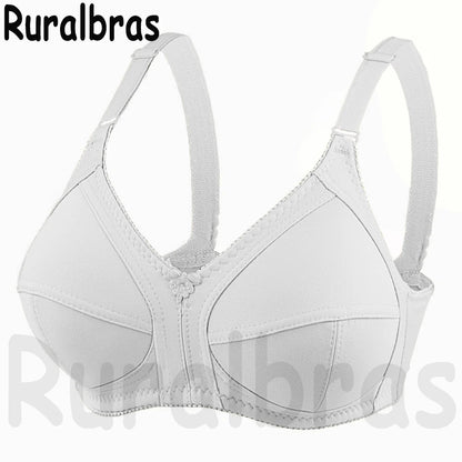 Sexy Women's Bras Wireless Full Coverage D/E/F for Plus Size Non Padded Comfort Soft Bra Minimizer Top Female Lingerie