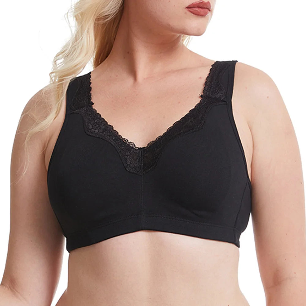 Bras For Women Wireless Full Coverage Brasieres Support Lingerie T-shirt Bra BH Tops Plus Size B C D DD E F G Cup
