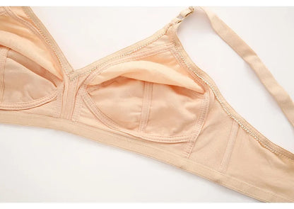 Sexy Women's Bras Wireless Full Coverage D/E/F for Plus Size Non Padded Comfort Soft Bra Minimizer Top Female Lingerie