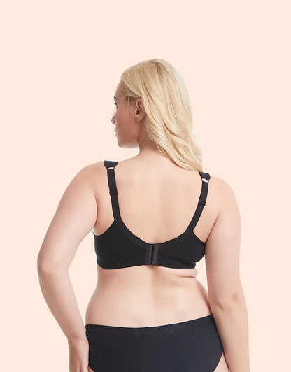 Bras  for Women  New Plus Size Underwear 95% Cotton Full Large Cup Comfortable Seamless Wireless Ultra-thin  Brassiere 115DEF