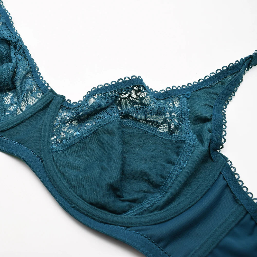 Bras For Women Lace Modern Femme Support Large Size Brassiere Premium Atmosphere Tops Underwear Sexy Lingerie C D DD E F Cup
