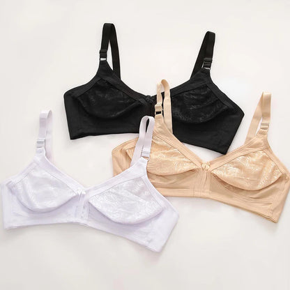 Sexy Women's Bras Wireless Full Coverage D/E/F for Plus Size Non Padded Comfort Soft Bra Minimizer Top Female Lingerie