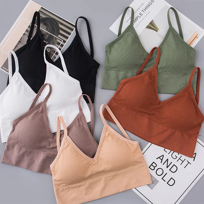 Bras For Women Sexy Seamless Bra U Type Backless Bralette Brassiere Breathable Push Up Women Bra Soutien Gorge Females