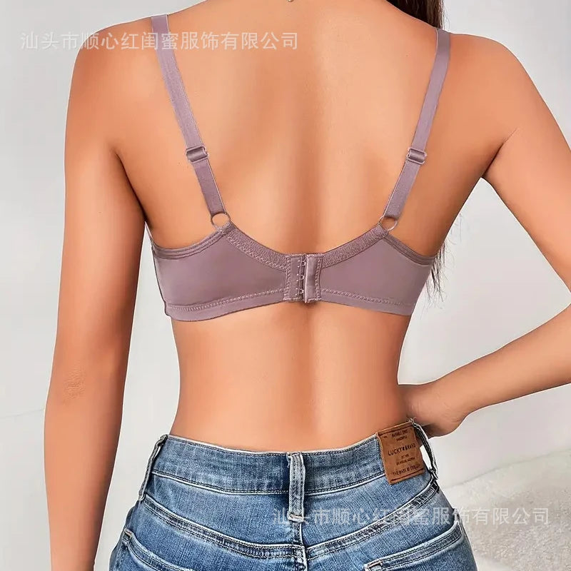 Bras For Women Push Up Bra Back Closure B C D Cup Sexy Underwear Women Brassiere Lingerie Adjustable Strap Bralette