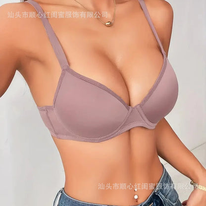 Bras For Women Push Up Bra Back Closure B C D Cup Sexy Underwear Women Brassiere Lingerie Adjustable Strap Bralette