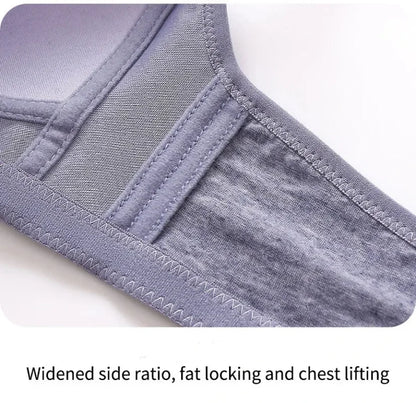 Bras for Women Comfortable Breathable Tops No Steel Ring Printed Bra Push Up Bra Gathering Large Size CD Cup Lingerie Brassiere