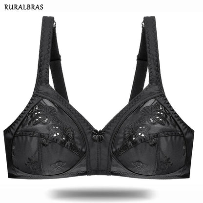 Ruralbras Solid Bras For Women Push Up 52F 50E 48F 48E 48D 46F 46E 46D 46C 44F 44E 44D 44C 42F 42D 42C 40E 40D 40C 38E 38D 36D